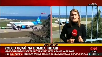 SON DAKİKA: Trabzon Havalimanı'nda bomba ihbarı