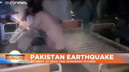 At least 20 dead as powerful earthquake strikes southwest Pakistan