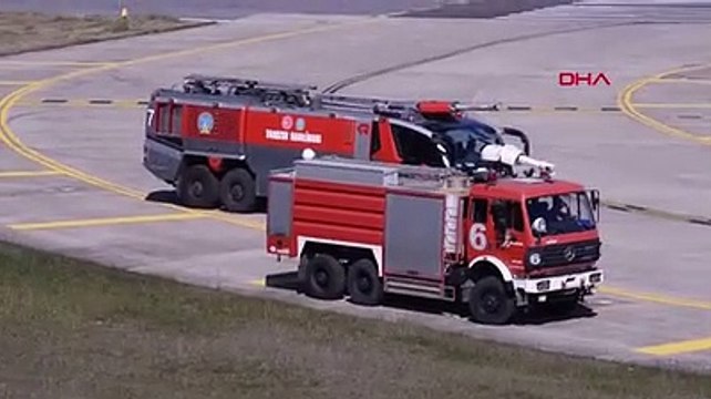 Trabzon Havalimanı'nda yolcu uçağına bomba ihbarı!