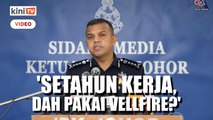 Anggota polis pakai kenderaan mewah akan disiasat - KP Johor