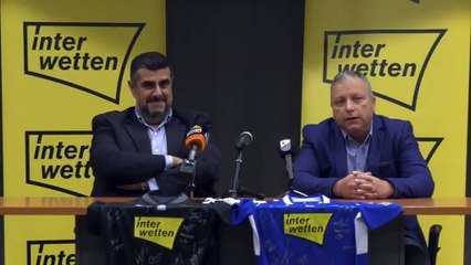 ΠΑΣ Λαμία: Παρουσίαση χορηγικής συμφωνίας με Interwetten