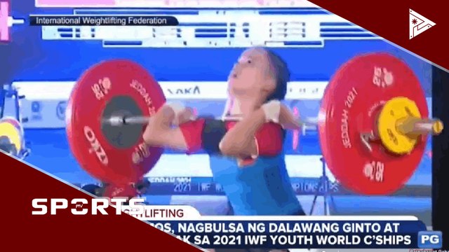 Ramos, nagbulsa ng dalawang ginto at isang pilak sa 2021 IWF Youth World C'ships