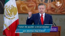 Revela Arturo Zaldívar obstáculos para ayudar a mujeres procesadas por abortar