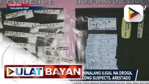 Higit P700-K halaga ng hinihinalang iligal na droga, nasabat sa Malabon; talong suspects, arestado