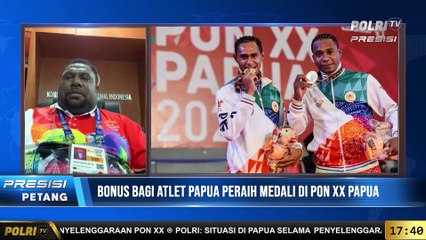Live Dialog Kenius Kogoya, Sekretaris Umum KONI Papua. Bonus Untuk Atlet