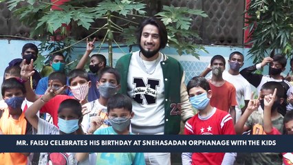 Mr Faisu Celebrates His Birthday At Snehasadan Orphanage With The Kids