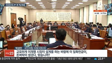 대장동·허위 이력서…나흘째 국감 곳곳 '난타전'