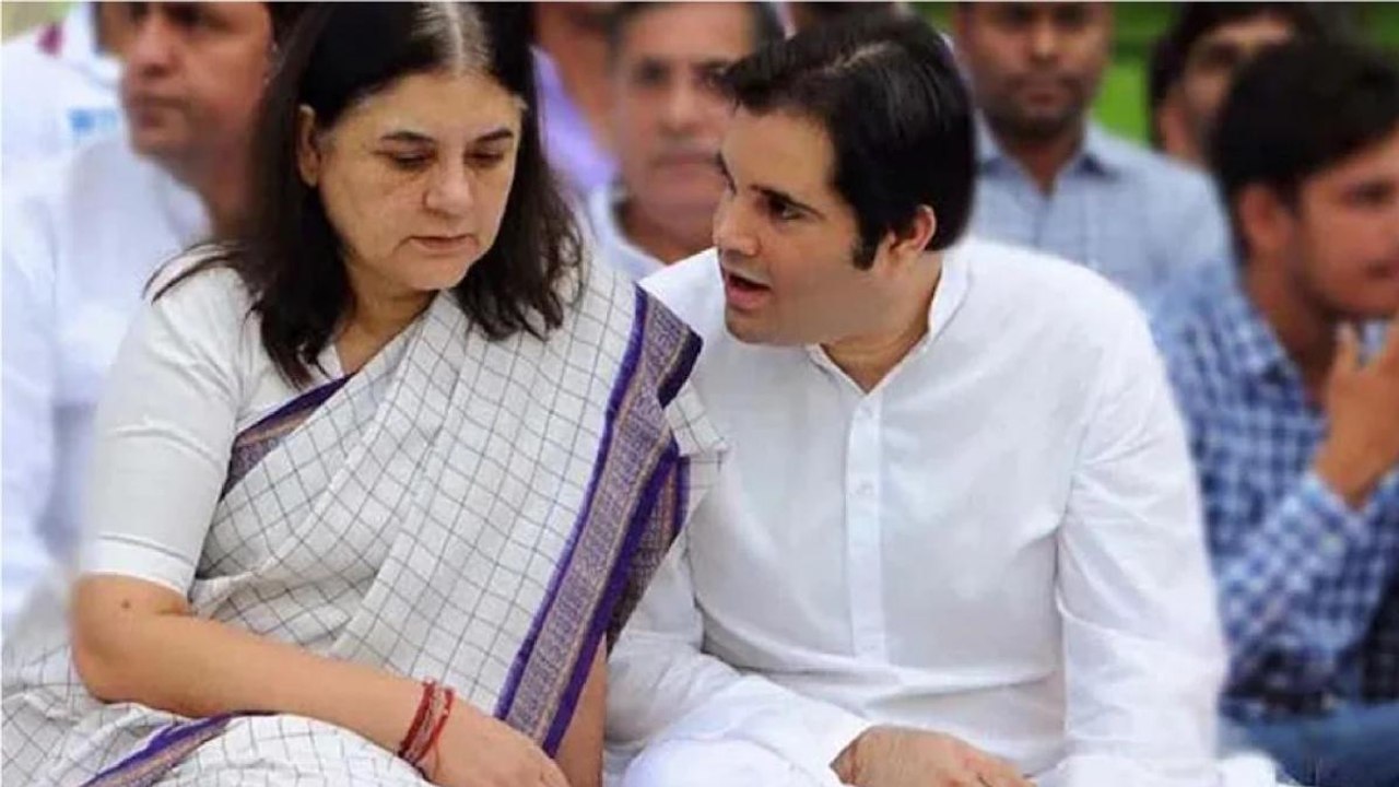 Maneka-Varun Gandhi dropped from BJP national executive