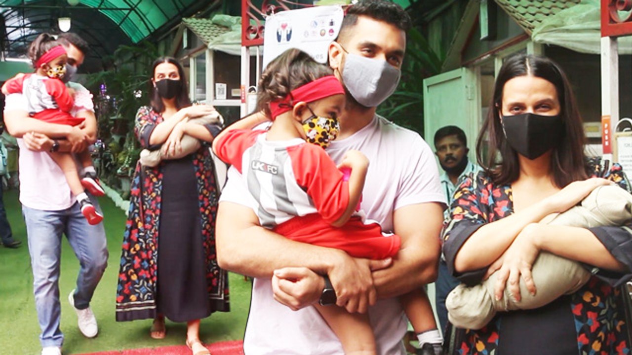 Neha Dhupia And Angad Bedi Welcome Their New Born Baby BOY