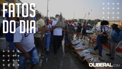 Imagem peregrina faz visita surpresa ao Ver-o-Peso