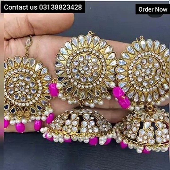 Pakistani jewellery set | Indian Beautiful jewellery  | ORDER now