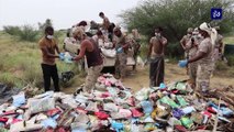 Yemen seizes ton of drugs near Yemeni-Saudi border