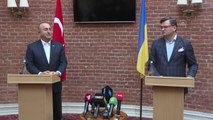 Ukrayna Dışişleri Bakanı Kuleba, Dışişleri Bakanı Çavuşoğlu ile ortak basın toplantısında konuştu