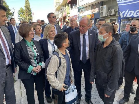 İNCE: ÇATI ADAY KATILIMI DÜŞÜRÜR, HER PARTİ KENDİ ADAYINI GÖSTERMELİ