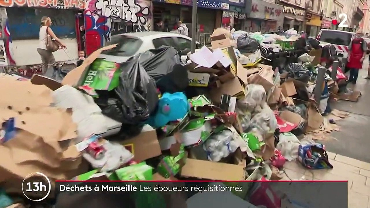 Bouches-du-Rhône : des éboueurs réquisitionnés pour débarrasser Marseille de ses déchets