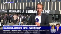 Hommage à Bernard Tapie: Marseille dit adieu au 