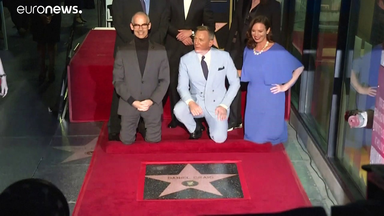 Bond-Star Daniel Craig mit Hollywood-Stern geehrt