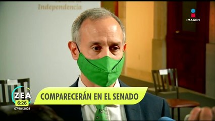 Jorge Alcocer y Hugo López-Gatell comparecerán ante el Senado