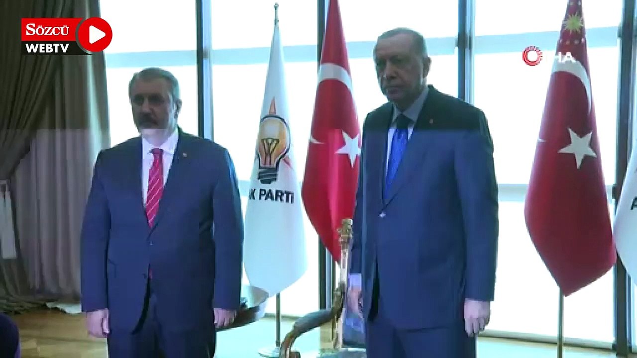 Cumhurbaşkanı Erdoğan, BBP Genel Başkanı Destici’yi kabul etti