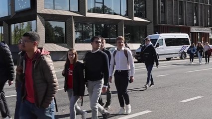 Courtrai : le campus de Vives évacué, un suspect armé toujours recherché