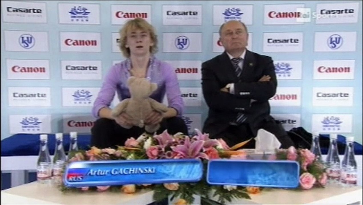 CoC11 - Commentators mention Hanyu (RAI ITA)