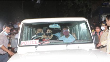 Aryan Khan taken to NCB office from Killa court