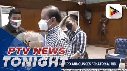 Former VP Noli de Castro announces senatorial bid