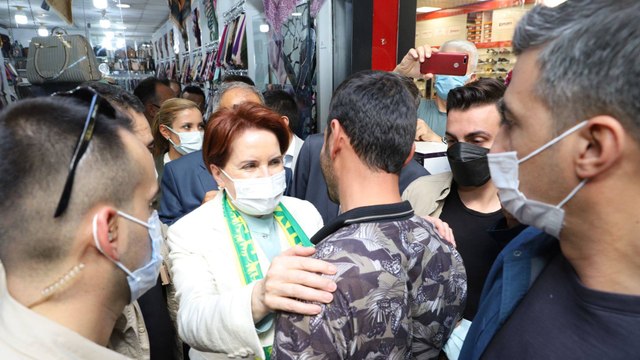 İYİ Parti lideri Akşener, AKP'nin kalesinde bir dokundu, bin ah işitti