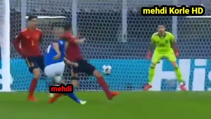 ملخص مباراة اسبانيا وايطاليا 2-1 _ مبارة مجنونة_ ____
