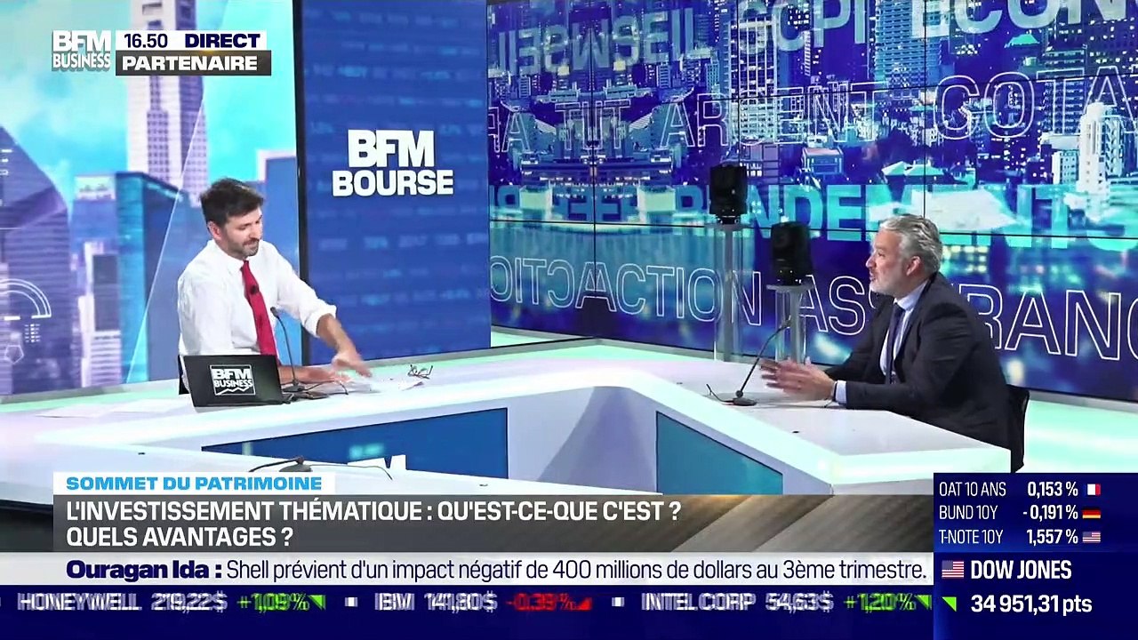 Sommet BFM Patrimoine : L'investissement thématique, qu'est-ce-que c'est ? Quels avatanges ? - 07/10