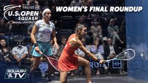 Squash: El Hammamy v Gohar - U.S. Open 2021 - Women's Final Roundup