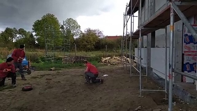 Arrêt au stand façon f1 pour une brouette