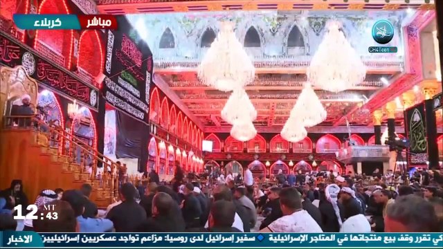 الشيخ زمان الحسناوي والملا جليل الكربلائي استشهاد الرسول الاعظم ليلة 1 ربيع الاول 1443