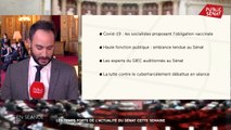 Obligation vaccinale / Réforme de la fonction publique / Audition du GIEC  - En Séance au Sénat (07/10/2021)