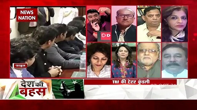 Desh Ki Bahas : Experiments are being done only on Kashmiri Pandits