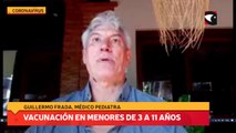 Vacunación en menores de 3 a 11  años