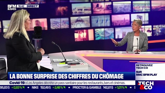 Élisabeth Borne (Ministre du Travail, de l'Emploi et de l'Insertion) : La bonne surprise des chiffres du chômage - 07/10