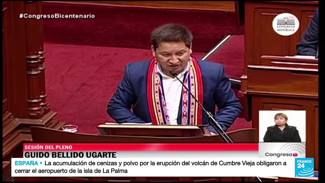 Perú: tras la salida de Guido Bellido, Pedro Castillo convoca un nuevo gabinete