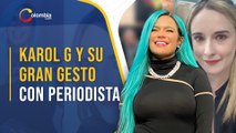 Karol G y su noble gesto con Paola Herrera, periodista que destapó caso de MinTic y Centros Poblados