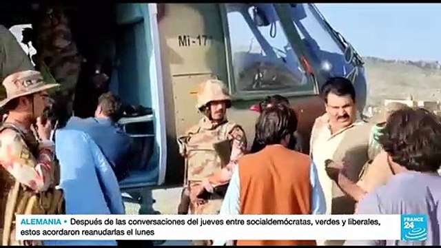 Un sismo de 5,7 grados de magnitud sacudió el sur de Pakistán este jueves en la madrugada