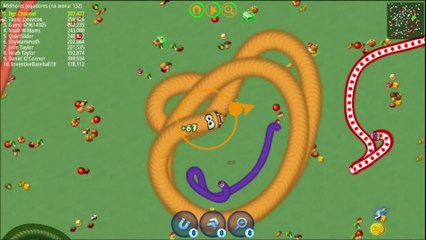UMA PARTIDA MUY CALIENTE!     |    Worms Zone .io