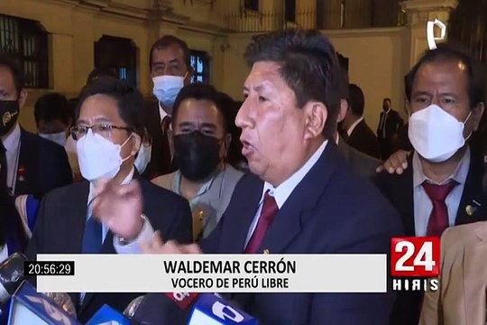 Waldemar Cerrón: La bancada de Perú Libre no respalda este gabinete