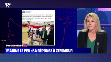 La réponse de Marine Le Pen à Zemmour - 07/10
