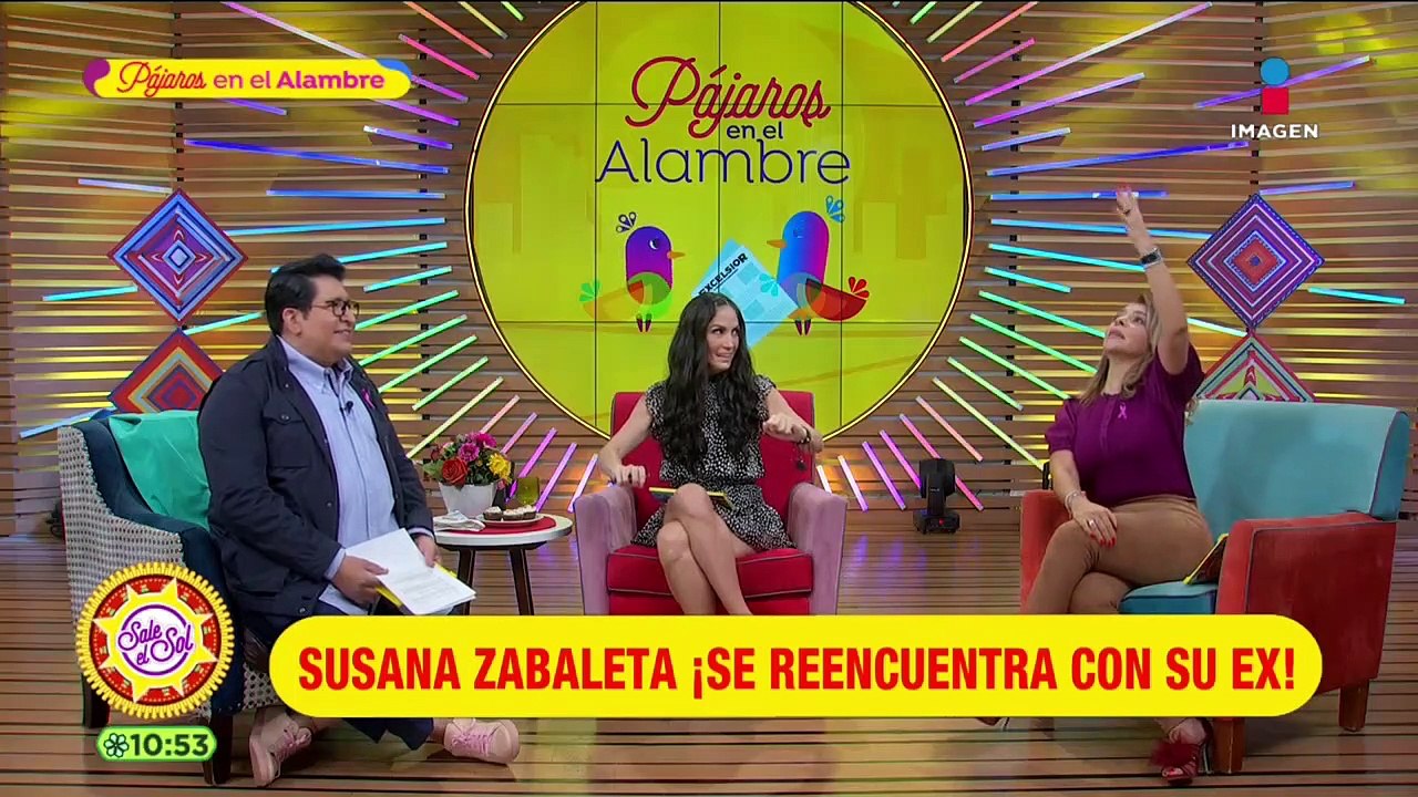 Susana Zabaleta se reencuentra con ex para doblaje del 'Los Locos Addams 2'
