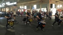 Miles de personas atravesando la Gran Vía de Murcia para exigir una solución para el Mar Menor.