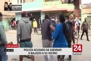 Los Olivos: policía vestido de civil asesinó de diez disparos a vecino