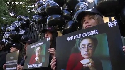 "Unhappy Birthday, Herr Putin" - Gedenken an Anna Politkowskaja