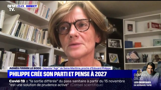 La députée Agnès Firmin Le Bodo assure qu'Édouard Philippe veut construire un projet pour l'intérêt général avec son futur parti
