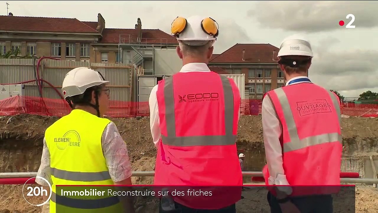 Immobilier : pour les Jeux olympiques, des bâtiments vont être reconstruits sur des friches industrielles