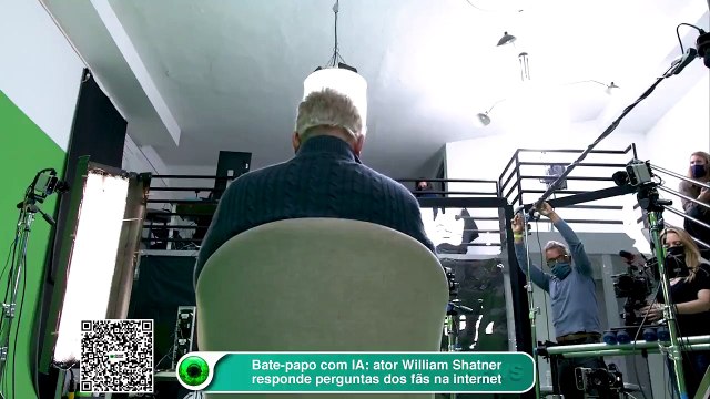 Bate-papo com IA: ator William Shatner responde perguntas dos fãs na internet